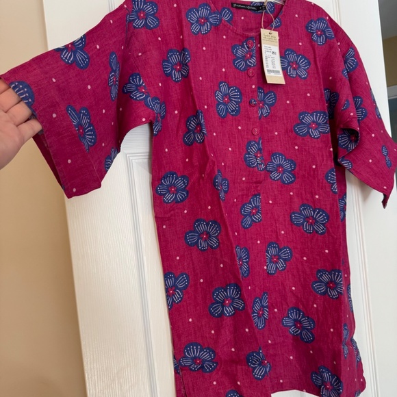 NWT Gudrun Sjödén “Loella” Tunic – 100% Linen, Size S - Picture 8 of 16